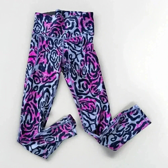Under Armour Womens Ankle Crop Legging High Rise Size XS Multicolor - Picture 1 of 5